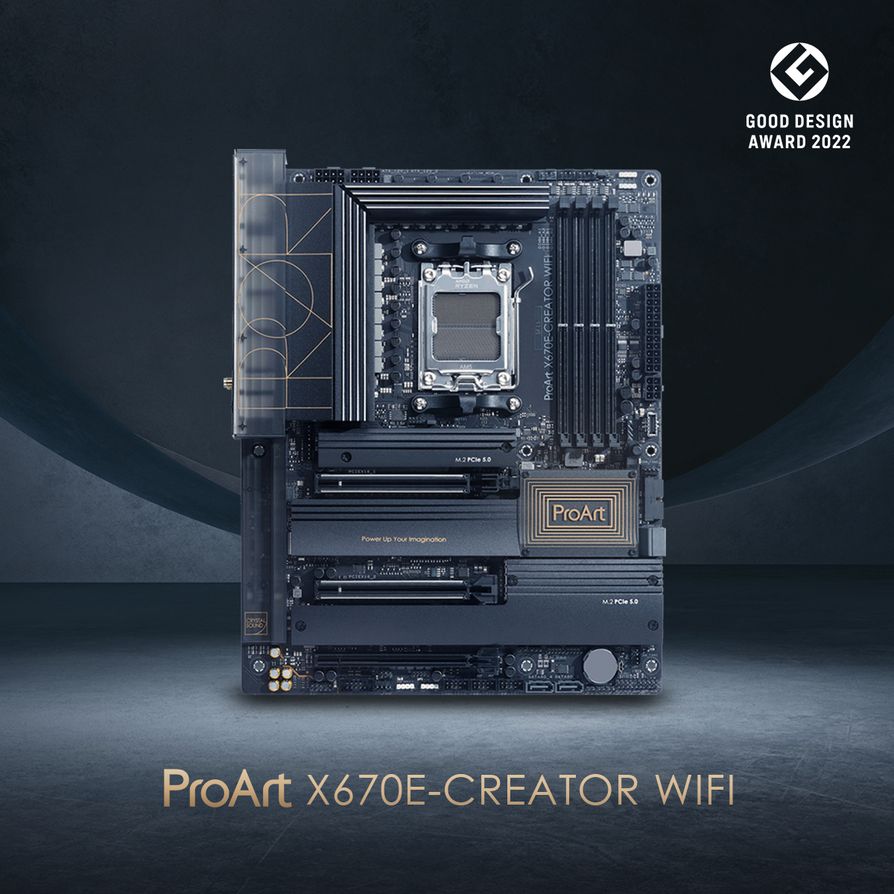 ProArt X670E-Creator WiFi - Good Design Winner